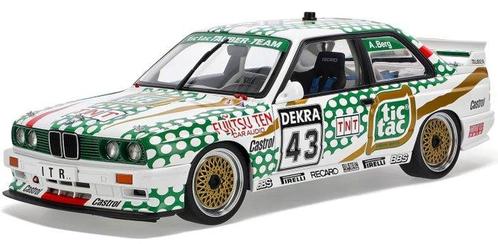 Autoart 1:18 - Modelauto - BMW E30 M3 DTM 1991 – TIC TAC –, Hobby & Loisirs créatifs, Voitures miniatures | 1:5 à 1:12