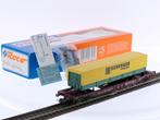Schaal H0 Roco 46356 diepladerwagen Sdkms Schenker Freib..., Hobby en Vrije tijd, Modeltreinen | H0, Gelijkstroom, Overige typen