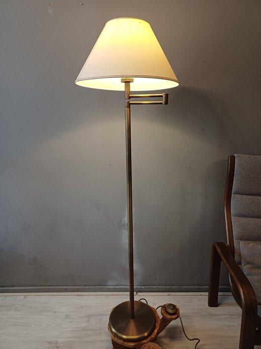 Staande lamp - Messing - Exclusief kaplamp, Antiek en Kunst, Antiek | Verlichting