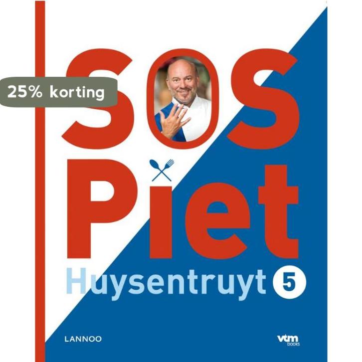 SOS Piet 9789020998566 Piet Huysentruyt, Boeken, Kookboeken, Zo goed als nieuw, Verzenden