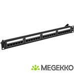 Lanberg PPUA-1024-B patch paneel 1U, Verzenden