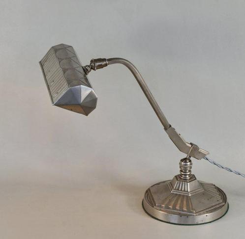 MONIX - Lampe de bureau art déco française 1930 lampe de, Antiquités & Art, Art | Objets design