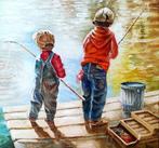Gabriele Boccia (1959) - Piccoli pescatori