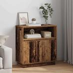 vidaXL Dressoir met LED - Oud Hout 71x34,5x75 cm Geengineerd, Huis en Inrichting, Verzenden, Nieuw