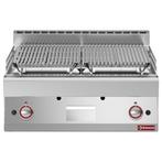 Lavasteengrill - 1/1 module - bakrooster in gietijzer, Verzenden, Nieuw in verpakking, Fornuis, Frituur en Grillen