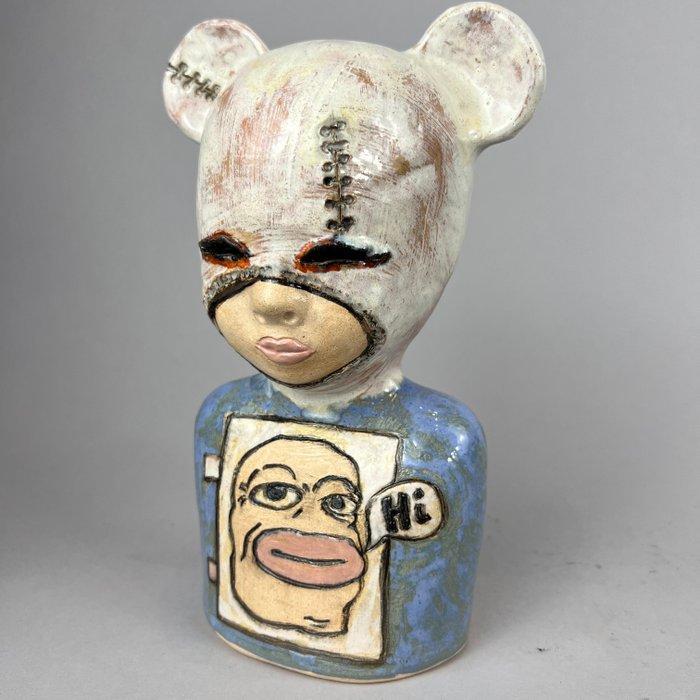 Iwo Rynkiewicz (XX-XXI) - No reserve price “HI” - hand made, Antiek en Kunst, Kunst | Designobjecten