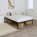 vidaXL Bedframe metaal zwart 120x200 cm, Huis en Inrichting, Slaapkamer | Bedden, Verzenden, Nieuw