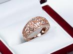 Zonder minimumprijs - Ring - 925 zilver - 1,00 ct diamanten