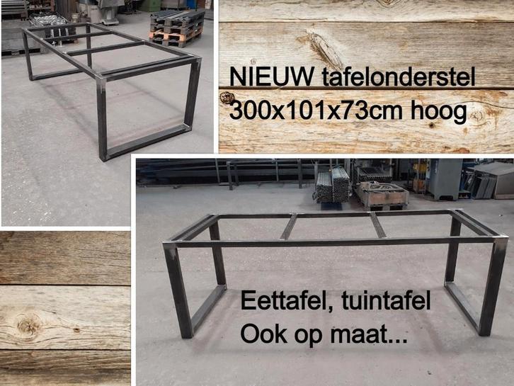 Tafelonderstel 300x101x73 cm hoog - eettafel - tuintafel, Huis en Inrichting, Tafels | Eettafels, 50 tot 100 cm, 200 cm of meer