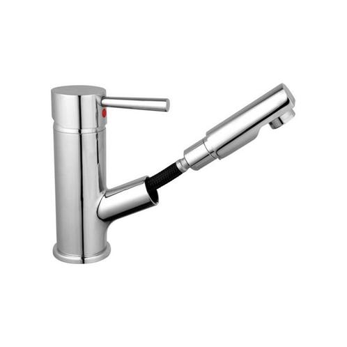 Wastafelkraan Opbouw Schütte Cornwall Eéngreepsmengkraan met, Doe-het-zelf en Bouw, Sanitair, Kraan, Nieuw, Chroom, Ophalen of Verzenden