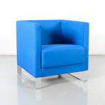 Profim Colorado design fauteuil, blauw, ringpoot, Maison & Meubles, Chaises, Ophalen of Verzenden