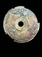 Laat-Romeins / Vroeg-Byzantijns Been koptische spilkrans -