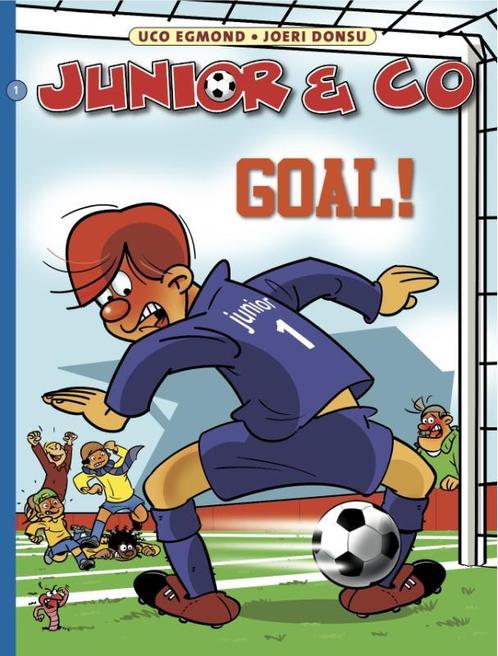 Goal / Junior & Co / 1 9789070060398 Uco Egmond, Boeken, Stripverhalen, Zo goed als nieuw, Verzenden