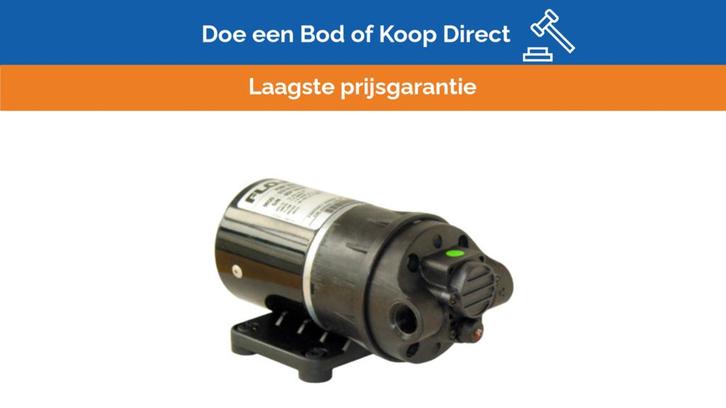 Bieden: Flojet Self-Priming Pump Duplex II 5.3L/m - 50 psi, Sports nautiques & Bateaux, Accessoires navigation, Enlèvement ou Envoi