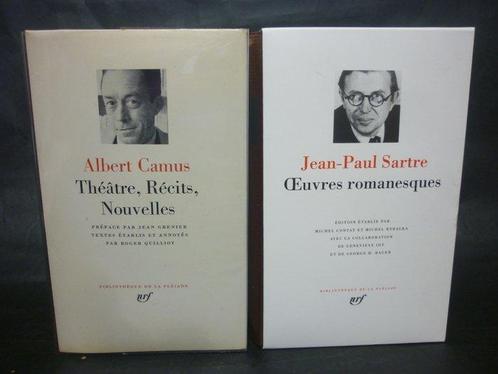 Albert Camus - Jean-Paul Sartre - Œuvres Romanesques -, Antiek en Kunst, Antiek | Boeken en Manuscripten