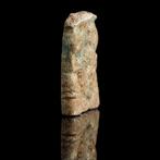 Oud-Egyptisch Faience Hathor hoofd amulet (Zonder, Antiek en Kunst