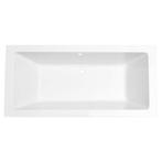 Ligbad Wiesbaden Santino SQ Inbouw 180x80x50 cm Acryl Mat, Doe-het-zelf en Bouw, Sanitair, Ophalen of Verzenden, Nieuw, Bad