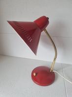 Bureaulamp - Messing, Metaal, Plastic - Drie vintage/retro, Antiek en Kunst
