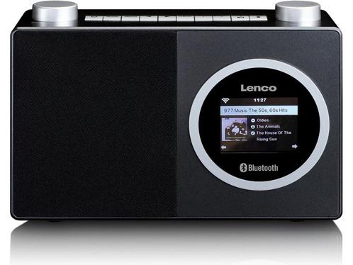 Lenco DIR-70BK - Internet radio met kleurendisplay en, Huis en Inrichting, Woonaccessoires | Overige, Zo goed als nieuw, Verzenden