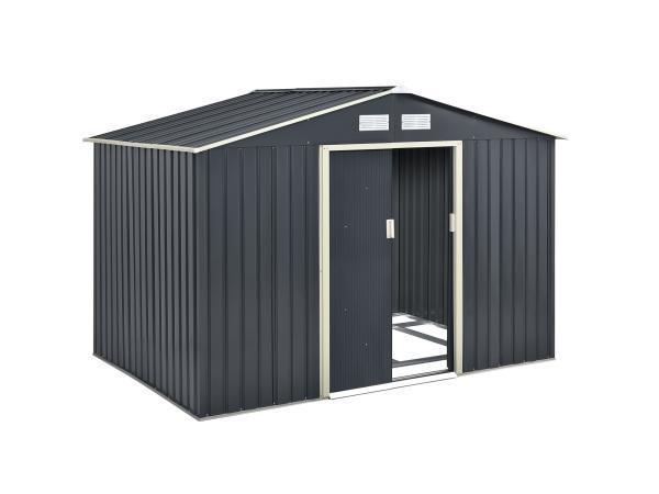 Veiling - Metalen tuinhuis XL - 277 × 191 × 192 cm, Tuin en Terras, Tuinhuizen