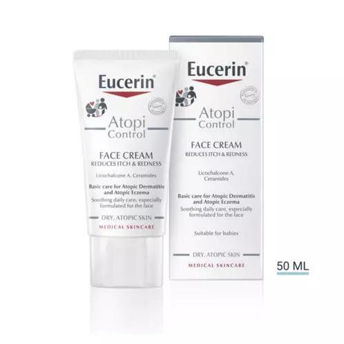 Eucerin AtopiControl Gezichtscrème (Dagcreme), Handtassen en Accessoires, Uiterlijk | Gezichtsverzorging, Nieuw, Verzenden