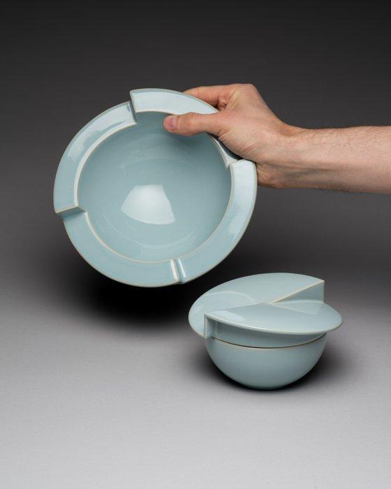 Rosenthal - Jan van der Vaart - Kom (2) - Lid-Box & matching, Antiek en Kunst, Antiek | Meubels | Stoelen en Sofa's