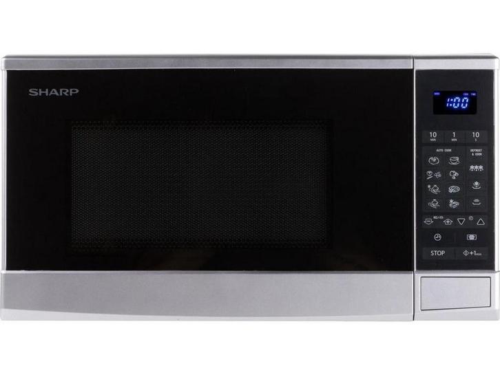 Sharp R270S - Solo magnetron - 800 W - 20 l - Zilver, Elektronische apparatuur, Microgolfovens, Zo goed als nieuw, Verzenden