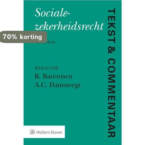 Socialezekerheidsrecht / Tekst & Commentaar 9789013147155, Boeken, Wetenschap, Zo goed als nieuw, Verzenden