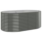 Plantenbak Grijs 175cm - Retour Deal - Tuinier koopje!, Tuin en Terras, 100 cm of meer, Verzenden, Nieuw, Metaal