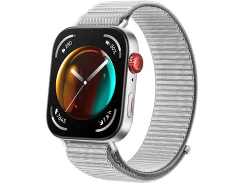 Huawei Watch Fit 3, Zilver (Grijs), Huis en Inrichting, Woonaccessoires | Overige, Zo goed als nieuw, Verzenden