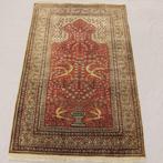 Vloerkleed - 132 cm - 88 cm - Zijden Turkse Kayseri tapijt., Huis en Inrichting, Stoffering | Tapijten en Vloerkleden, Nieuw