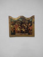 Retable - Bois - 1960-1970 - Triptyque religieux - Vierge à