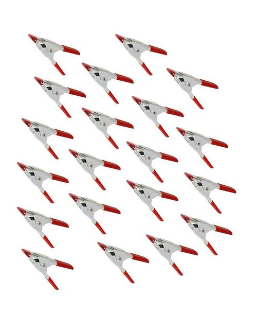 Set van 20 kleine zeilklemmen (maat: klein, 5x1 cm), Doe-het-zelf en Bouw, Gereedschap | Overige machines, Nieuw, Verzenden