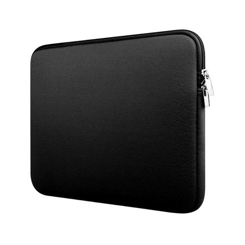 Laptop sleeve 14,6 inch Soft Touch bescherming Zwart, Computers en Software, Laptoptassen, Nieuw, Ophalen of Verzenden