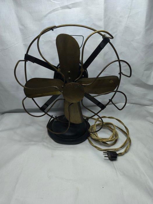 Elektrische ventilator - Messing, Metaal - Oude, Antiek en Kunst, Antiek | Wandborden en Tegels