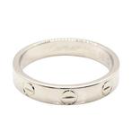 Cartier - Ring - LOVE small model - 18 karaat Witgoud, Handtassen en Accessoires, Nieuw