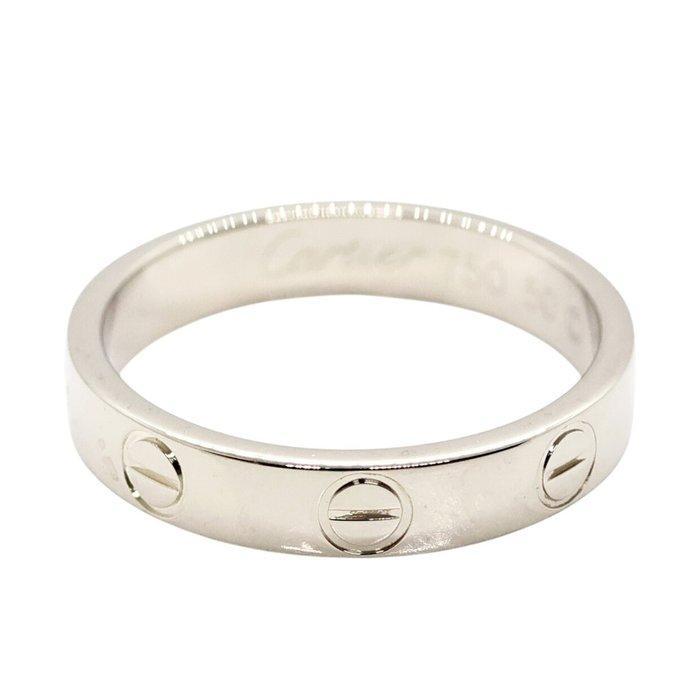 Cartier - Ring - LOVE small model - 18 karaat Witgoud, Handtassen en Accessoires, Ringen