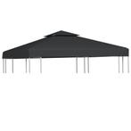 vidaXL Vervangend tentdoek prieel 310 g/m² 3x3 m donkergrijs, Tuin en Terras, Partytenten, Verzenden, Nieuw