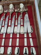 Bestekset voor 12 personen (51) - Verzilverd, Antiek en Kunst