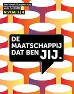 De maatschappij dat ben JIJ / niveau 3-4 / Maatschappij, Livres, Verzenden, Tamara Ackermans
