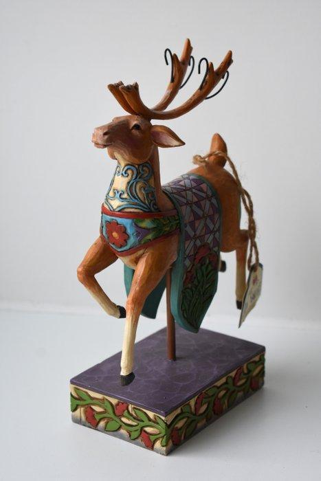 Jim Shore-Enesco - Kerstdecoratie ENESCO - Reindeer Blue, Diversen, Kerst
