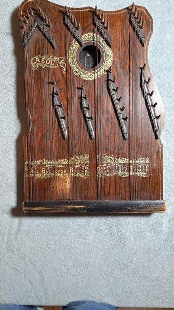 Amerikaanse Harpen Citer - AEOL -  - Sitar - 1900  (Sans, Musique & Instruments