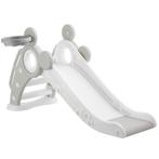 tectake Kinderglijbaan Joy, met basketbalring, inklapbaar -, Verzenden, Nieuw