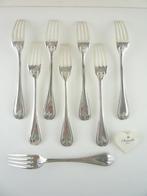 Christofle - Vork (8) - Malmaison - Verzilverd, Antiek en Kunst