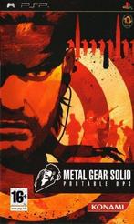 Metal Gear Solid Portable Ops (PSP Games), Games en Spelcomputers, Ophalen of Verzenden, Zo goed als nieuw