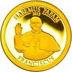 Cookeilanden. 1 Dollar 2013 Franciscus, (.999) Proof