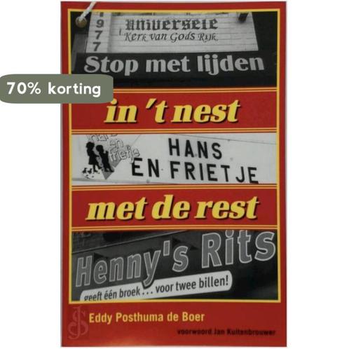 In T Nest Met De Rest 9789076314839 Eddy Posthuma de Boer, Boeken, Stripverhalen, Gelezen, Verzenden