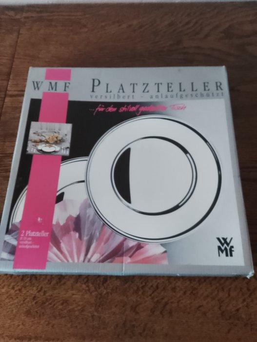 WMF - Bord (2) - Platzteller - Verzilverd, Antiquités & Art, Antiquités | Ustensiles de cuisine