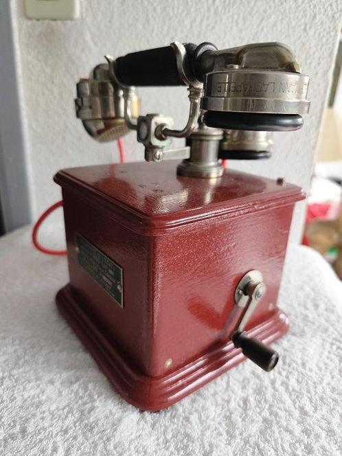 Dunyach&Leclert - Téléphone analogique - Type 1910 à Magneto, Antiek en Kunst, Kunst | Designobjecten