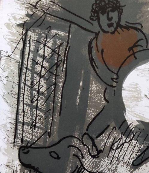 Marc Chagall (1887-1985) - Still Life in Brown, Antiek en Kunst, Antiek | Overige Antiek
